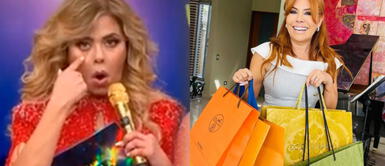 Gisela Valcárcel no dudó en mandarle una indirecta sobre los productos de marca a Magaly Medina. Gisela Valcárcel y la indirecta que le mandó a Magaly Medina: “Ojo a las que le gustan las marcas” | VIDEO