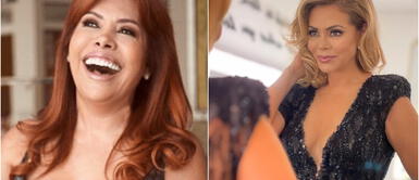 Magaly Medina le saca pica a Gisela Valcárcel y le responde la indirecta. Magaly Medina responde indirecta a Gisela Valcárcel tras hablar de marcas