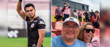 Padre de Rodrigo Cuba muestra todo su apoyo a su hijo. Jorge Cuba y Ale Venturo muestra su apoyo al 'Gato' y lo acompañan en estadios