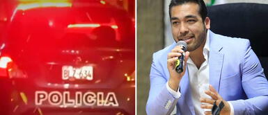 Álvaro Paz de la Barra fue intervenido por la Policía tras salir a una discoteca Álvaro Paz de la Barra fue intervenido por la Policía tras salir a una discoteca