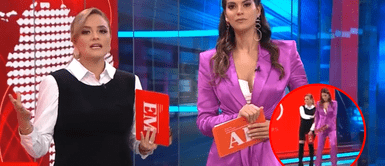 Carla Tello empuja a Valeria Piazza por bailar al inicio del noticiero: “Ya estamos al aire” Carla Tello empuja a Valeria Piazza por bailar al inicio del noticiero: “Ya estamos al aire”