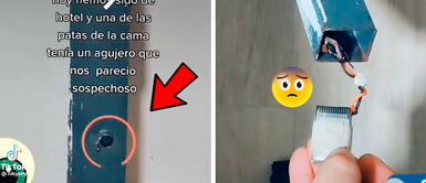 Pareja encuentra cámara instalada en cama de hotel | VIDEO Pareja encuentra cámara instalada en cama de hotel | VIDEO