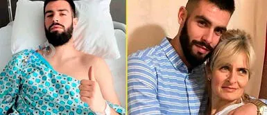 Joven futbolista cuenta su testimonio tras salvar a su progenitora. Robert Peric-Komsic hizo un alto en su carrera para ayudar a su mamá