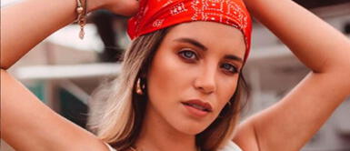 Flavia Laos con vestido de mariposas en Dubai Flavia Laos genera furor en Dubái enfundada en un vestido con la tendencia favorita de Dua Lipa
