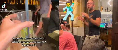 Canción ‘Mi bebito fiu fiu’ suena frente al Coliseo Romano y mesero comienza a bailar TikTok Viral: canción ‘Mi bebito fiu fiu’ suena frente al Coliseo Romano y mesero comienza a bailar