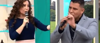 Néstor Villanueva responde a Janet Barboza Néstor Villanueva furioso con Janet Barboza: “Me han invitado para hablar o para escucharlas”