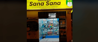 Farmacia Sana Sana: Farmacia Sana Sana: "Si no sanas hoy sanarás mañana" se hace viral por su logo de rana