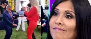 Tula Rodríguez se burla de Brunella Horna tras bailar huayno con César Acuña Tula Rodríguez pide a Brunella Horna que no baile más con su suegro