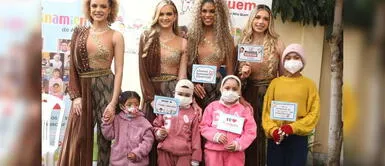 Chicas Doradas de Rústica apadrinan a cuatro niñas de Aniquem Chicas Doradas son madrinas de cuatro niñas de Aniquem