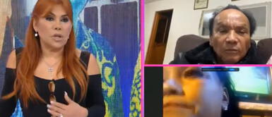 Melcochita y Yessenia Villanueva se enfrentan en VIVO y cómico la desenmascara 'Melcochita' desenmascara a su hija Yessenia Villanueva en VIVO