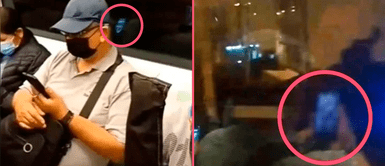 Viral: Captan a pasajero viendo un video porno en el vagón del tren Viral: Captan a pasajero viendo un video porno en el vagón del tren