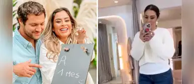 Ethel Pozo se prueba su vestido de novia. Ethel Pozo se prueba su vestido de novia.