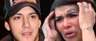 Angie Jibaja fue con policías a casa de Jean Paul Santa María para ver a sus hijos Angie Jibaja llevó policías a casa de Jean Paul para ver a sus hijos