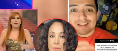 Magaly Medina da con palo a Janet Barboza por amenazar a 'Samu' Magaly Medina arremete contra Janet Barboza por bajeza a Samuel Suárez