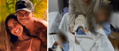 Korina Rivadeneira: Su hija Lara conoce por primera vez a su hermanito Marito Jr. Korina Rivadeneira: Su hija Lara conoce por primera vez a su hermanito Marito Jr.