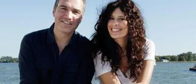 Angie Cepeda junto al actor peruana, Salvador del Solar. Angie Cepeda: ¿Qué fue de la vida de la recordada actriz peruana que estuvo en “Pantaleón y las visitadoras?