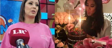 Karla Tarazona le da a conocer su opinión a Melissa Paredes, luego de celebrar su cumpleaños sin su hija. Karla Tarazona opina sobre actuar de Melissa Paredes: “Si mi hija no está a mi lado, no sería un cumpleaños” | VIDEO