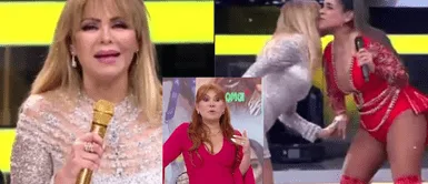 Gisela envía indirecta a Magaly Gisela Valcárcel presenta a Giuliana Rengifo y...¿manda mensaje a Magaly?: "Aquí nadie se la lleva fácil"