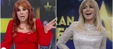 Magaly Medina acusa a Gisela Valcárcel de copiarle su look y filtra pruebas EN VIVO Magaly Medina acusa a Gisela Valcárcel de copiarle su look y filtra pruebas EN VIVO