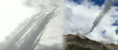 Fuerzas Armadas lanzan misiles a campamento narcoterrorista en el Vraem Fuerzas Armadas lanzan misiles a campamento narcoterrorista en el Vraem