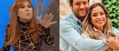 Magaly se burló de preparativos de la boda de Ethel Magaly criticó a Ethel Pozo y Julián Alexander: “No es que ustedes sean Natalie Vértiz y Yaco Eskenazi”