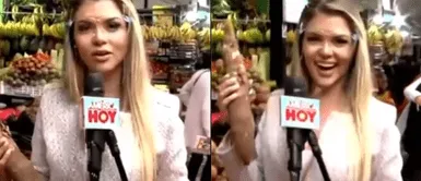 Brunella Horna sorprendida por precio de la yuca Brunella Horna sorprendida por precio de la yuca y vendedora la ‘aterriza’: “Ha bajado más bien”