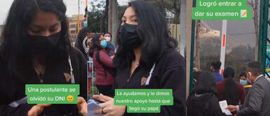 Examen de Admisión 2022-II: postulante a la UNI se olvida DNI y su padre le salva la vida Examen de Admisión 2022-II: postulante a la UNI se olvida DNI y su padre le 'salva la vida'