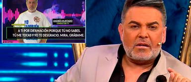 Andrés Hurtado amenaza a reportero de Beto Ortiz tras denuncia de presunta estafa por donación a personas con cáncer Andrés Hurtado lanza advertencia a reportero tras cuestionamiento por presunta estafa