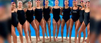 La natación sincronizada femenina se convirtió en deporte olímpico desde 1984. Perú competirá con equipo completo en el Mundial Juvenil de Natación Artística