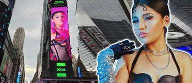 Milena Warthon se luce en el Times Square de Nueva York Milena Warthon apareció en el Times Square de Nueva York: “Es un gran logro”