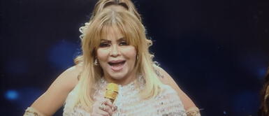 Gisela Valcárcel con nuevo look en Gisela Valcárcel comete infidencia en VIVO: "A mí el que estaba casado me cambió de nombre"