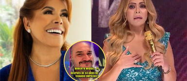 Magaly Medina le da su apoyo a Gisela Valcárcel y está de acuerdo en despido de productor de La Gran Estrella. Magaly Medina se burla de Gisela Valcárcel y la apoya por despedir a productor mexicano de “La Gran Estrella” | VIDEO
