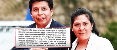 Lilia Paredes coordinaba red criminal desde Palacio de Gobierno Lilia Paredes coordinaba red criminal desde Palacio de Gobierno