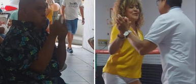 Viral: niño genera ternura en redes sociales por celar a su mamá mientras bailaba en fiesta Viral: Joven genera ternura en redes sociales por celar a su mamá mientras bailaba en fiesta