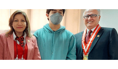 Genio invidente de 17 años logró ingresar a la UNI en el examen de admisión 2022-II Genio invidente de 17 años logró ingresar a la UNI en el examen de admisión 2022-II