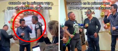 Se presenta por primera vez en casa de su enamorada y familia casi lo lincha Se presenta por primera vez en casa de su enamorada y familia casi lo lincha | VIDEO