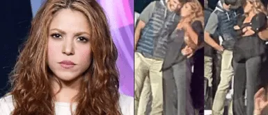 Shakira es captada por paparazzi junto a sus hijos Shakira reaparece junto a sus hijos tras beso de Gerard Piqué con Clara Chía