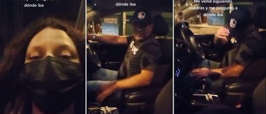 SJM: mujer enfrenta épicamente a taxista que la venía acosando y él decide huir SJM: mujer enfrenta épicamente a taxista que la venía acosando y él huye avergonzado