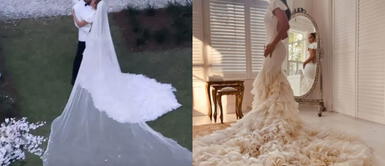 Estos son los 3 vestidos de novia de JLo casi medio millón de dólares Jennifer Lopez: Estos son los 3 vestidos de novia de casi medio millón de dólares que lució