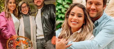 Michelle Alexander les realizó una linda reunión a Ethel Pozo y Julián Alexander, su hermano. Ethel Pozo y Julián Alexander: Michelle Alexander les preparó una cena familiar por su próxima boda | VIDEO