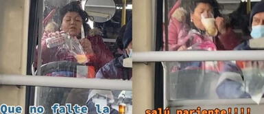 TikTok Viral: mujer causa furor en las redes sociales por prepararse bebida en bus en movimiento TikTok Viral: mujer causa furor en las redes sociales por prepararse bebida en bus en movimiento