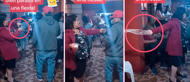 Peruana bota disimuladamente la cerveza en fiesta y usuarios se lamentan: “Delante de los pobres” Peruana bota disimuladamente la cerveza en fiesta y usuarios se lamentan: “Delante de los pobres”
