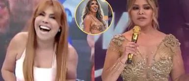 Magaly Medina se burla de Gisela por llenar de elogios a Yahaira Plasencia. Magaly Medina se burla de Gisela Valcárcel luego que dijo que Yahaira Plasencia “tienen una de las mejores voces” | VIDEO