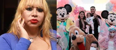 Susy Díaz no tiene para gastar los 40 mil soles que utilizó Samahara Lobatón para fiesta de su hija. Susy Díaz sorprendida por gastos de Samahara Lobatón y niega tener dinero: “Tengo que ahorrar” | VIDEO