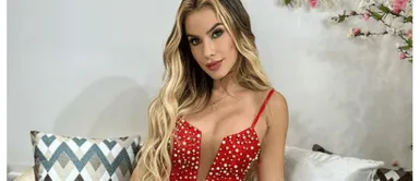 Jamila Dahabreh derrocha el mejor look de invitada al poseer las plumas como protagonistas Jamila Dahabreh se define como la estrella del momento con peculiar detalle en hipnotizante prenda