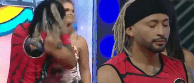 Rossana Fernández molesta con "Zumba" falta el respeto a Rossana Fernández y esta lo reta: "¡Cobarde, es una falta de respeto!"