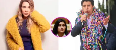 Juliana Oxenford, Pedro Castillo y Yenifer Paredes Juliana Oxenford a Pedro Castillo: “Su ‘hija’ en la cárcel y usted como si nada”