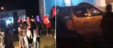 Piura: chófer de camioneta atropella a decenas de personas en desfile de antorchas Piura: chófer de camioneta atropella a decenas de personas en desfile de antorchas