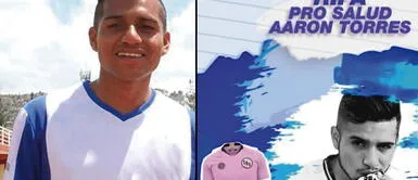 Aaron Torres denuncia abandono por parte de su club Unión Comercio. Futbolista peruano organiza rifa de camisetas para su trasplante de riñones