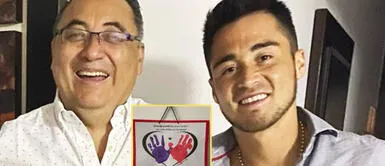 Jorge Cuba muestra con orgullo el detalle que le regaló su nieta, la hija de Rodrigo Cuba y Melissa Paredes. Rodrigo Cuba: su padre, Jorge Cuba, se luce con regalo de su nieta por Día del Abuelo y afirma “qué lindo mensaje”